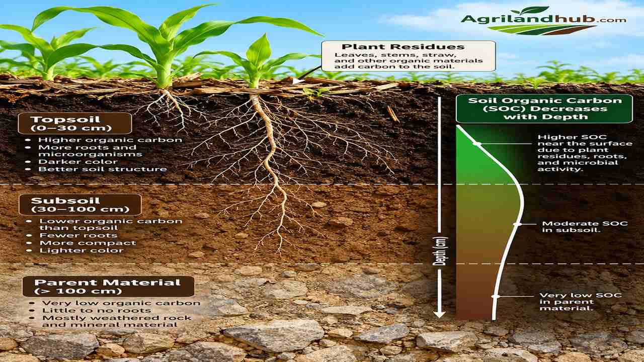 Soil Organic Carbon and Soil Profile